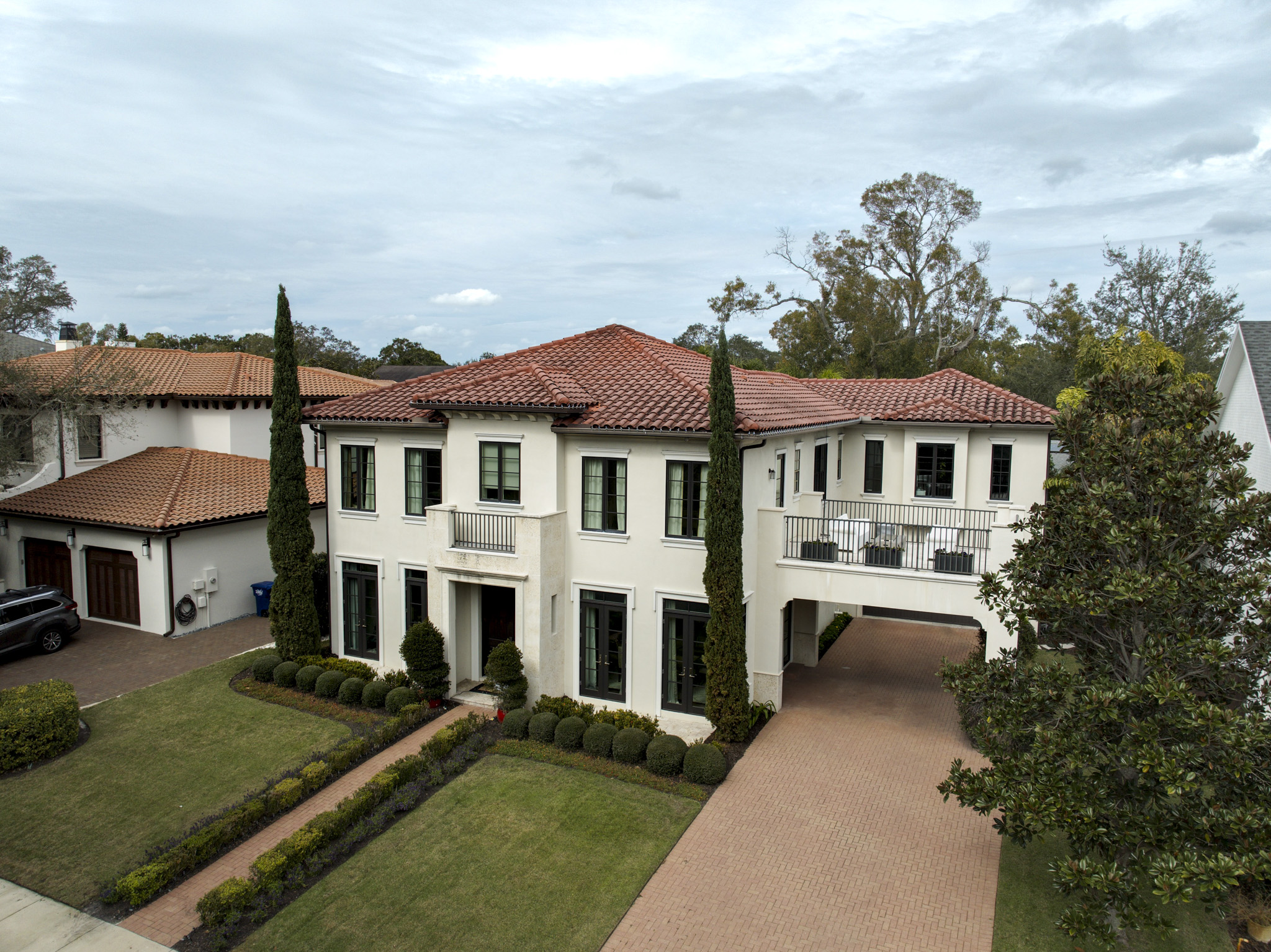 Residential property aerial